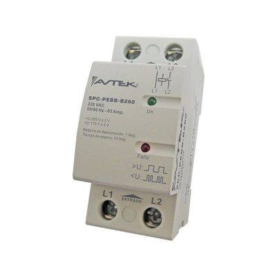 Protector de Voltaje para cocinas eléctricas y de inducción, 220 VAC - SPC-PEBB-B260