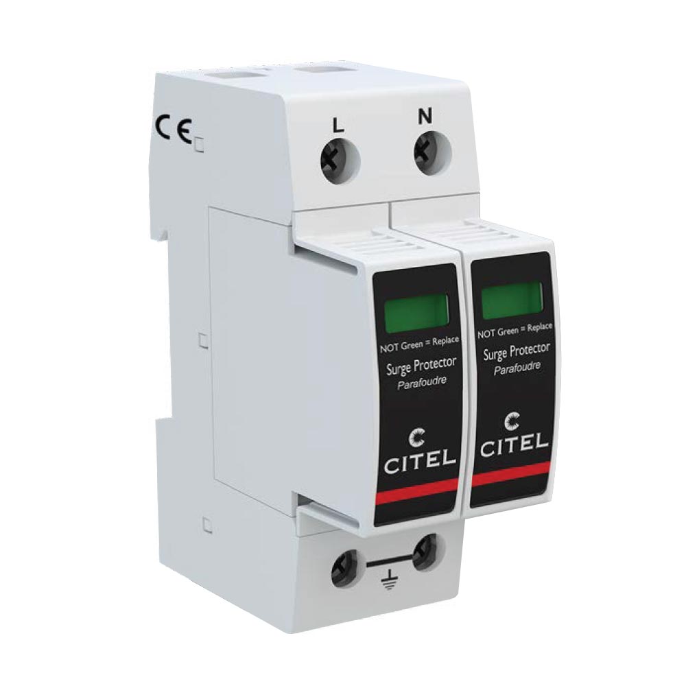 CITEL DAC50-11-150 – Protector de sobretensión tipo 2 monofásico (1 + 1), Uc 150 V AC