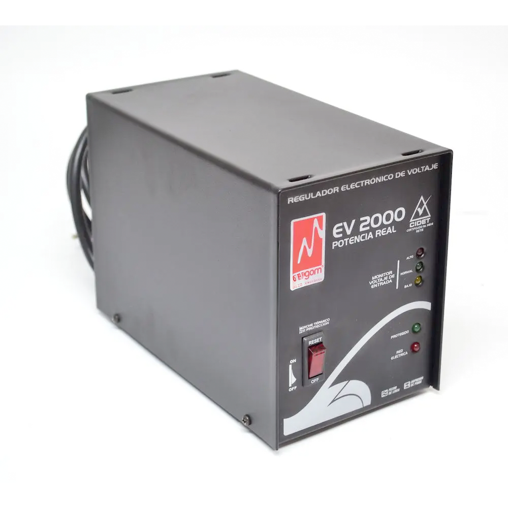 Regulador de voltaje 120V, 2000 W modelo EV2000-120_C