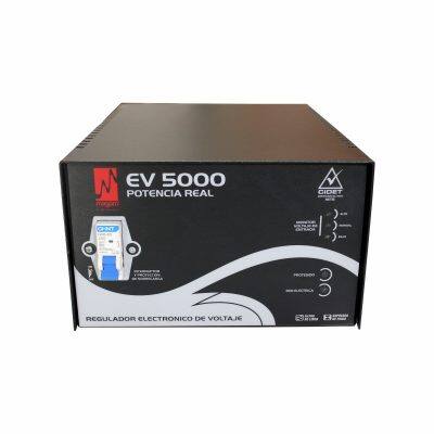 Magom EV5000-220_C – Regulador electrónico 5000 VA / 3000 W, salida 220 V AC, protección de voltaje profesional