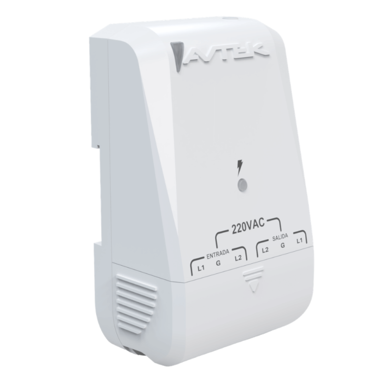 Avtek SPC-PABAS-B230/21J — Protector de voltaje con alta supresión para A/A hasta 48 000 BTU, 220 VAC, con borneras