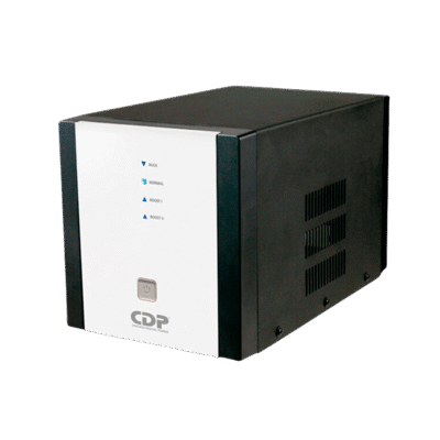 CDP R-AVR5008 – Regulador automático de voltaje 5000 VA / 2500 W, 8 tomas, protección profesional