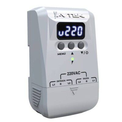 Avtek PBAS-B230-LED — Protector de voltaje con pantalla digital y alta supresión para A/A y motores, 220 VAC, con borneras