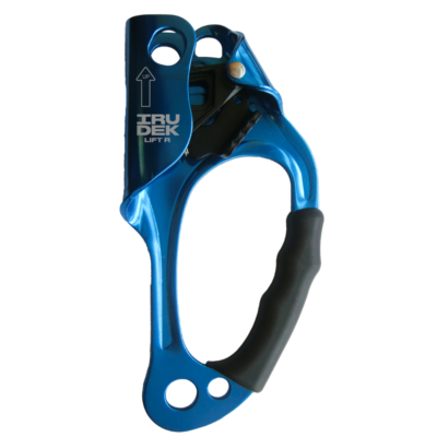 Irudek Lift R — Puño bloqueador ultraligero para ascenso por cuerda, mano derecha