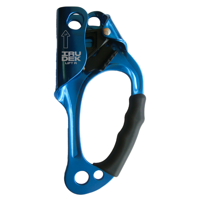 Irudek Lift R — Puño bloqueador ultraligero para ascenso por cuerda, mano derecha