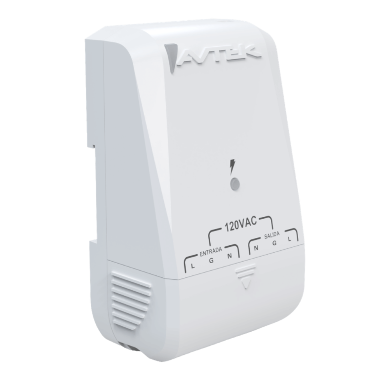 Avtek PABAS-B130 — Protector de voltaje con alta supresión para A/A hasta 12 000 BTU, 120 VAC, con borneras