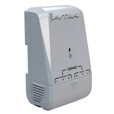 Avtek PEBAS-B130 — Protector de voltaje con alta supresión para A/A inverter y motores, hasta 18 000 BTU, 120 VAC, con borneras