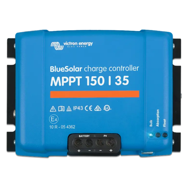 Victron BlueSolar MPPT 150/60-Tr — Controlador de carga solar MPPT 60 A, 150 V, para baterías de 12/24/48 V
